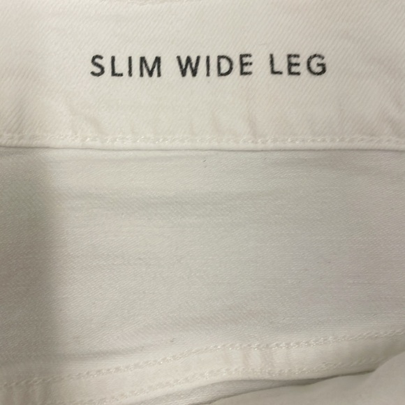 NEW NWT J. Crew Slim wide-leg jean in white wash Size 32 - Picture 8 of 14